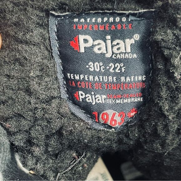 Pajar Canada Trooper 2.0 Men's Lace Up Boot w/Zip Size US 11/11.5 UK 10 - Picture 9 of 11